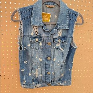 Highway jeans denim vest Medium